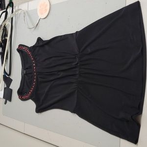 WHBM knit embelished halter style tunic or minidress